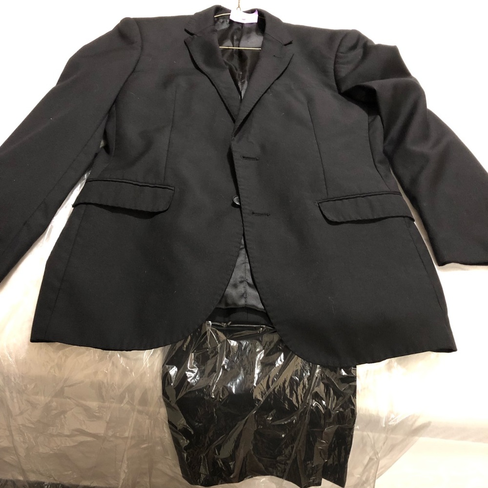 Men’s Slim Fit Black Suit